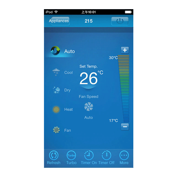 Midea Vertu Plus Mirror Wall Split 12000 Btu/hr Inverter Air Conditioner